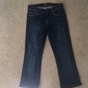7 Crop flare jeans